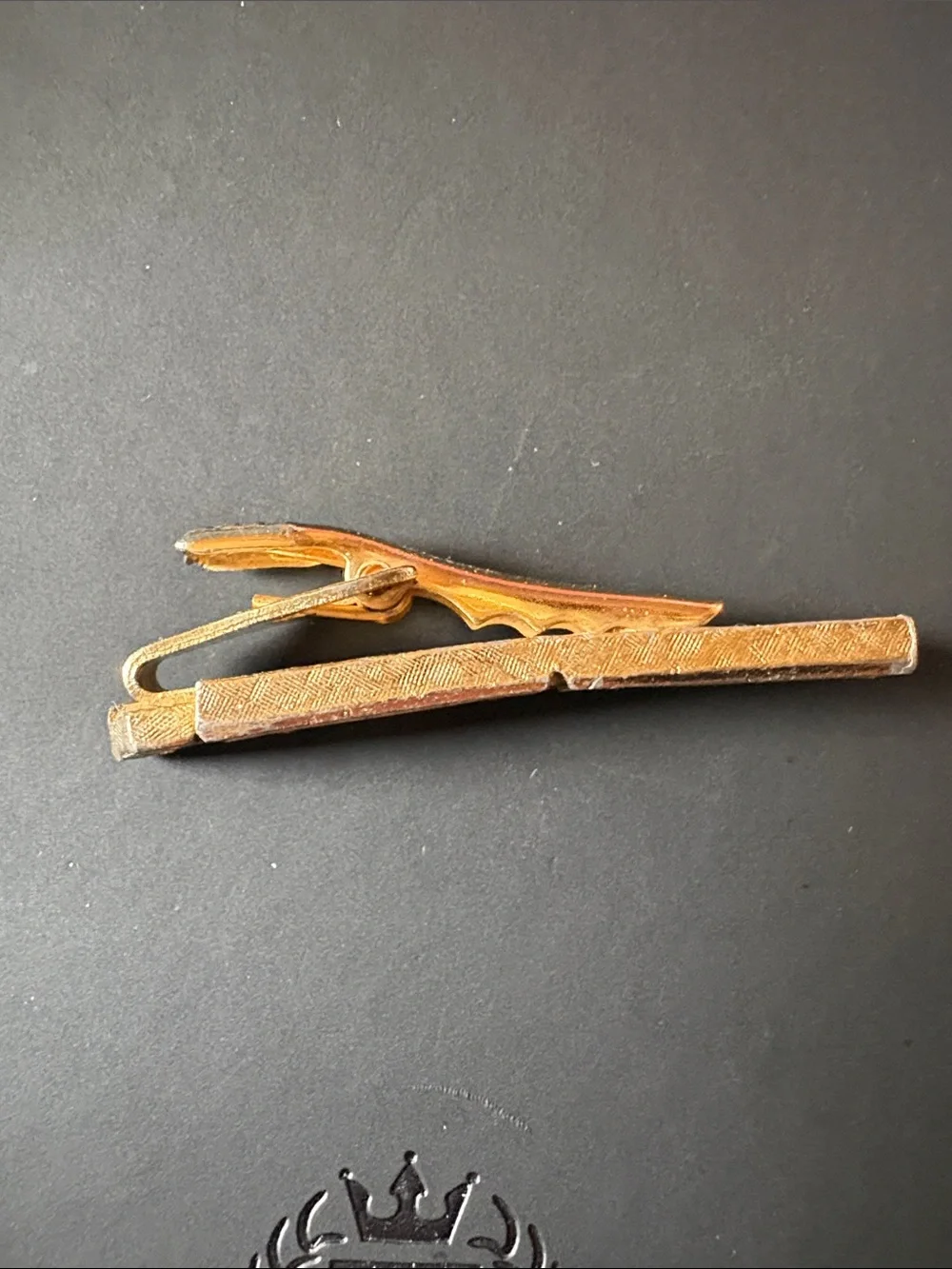 Gold-Tone Semi Truck Lapel Pin - Men Accessories